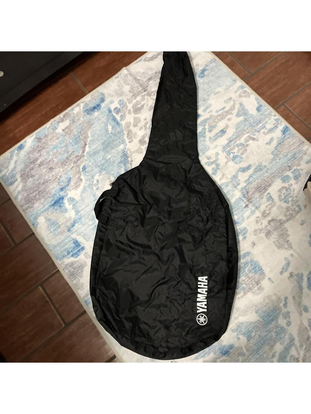 Yamaha Guitar Gig Bag Case Instrument Bag Soft Zip Up Black